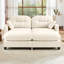 Canapé modulaire en chenille 2 places avec 2 coussins et 2 repose-pieds-1731470826-1723744667