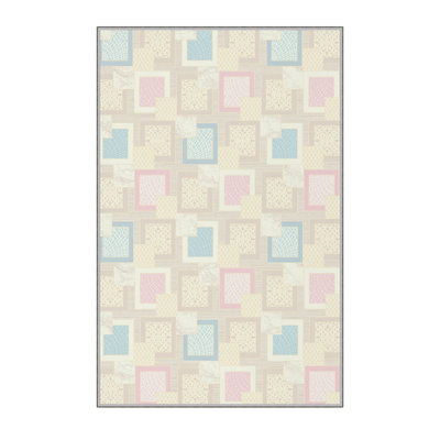 Stylish Hall Carpet (39.4 x 78.7 inches), 1% Polyester, .3 in Pile Height | Antibacterial, Non-Slip Underside, Machine Washable | 3D Digital Printed Design, Durable & Soft for Home Décor