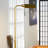 Minimalist Floor Lamp, Slim Standing Light With Neutral Shade For Contemporary Living Room & Bedroom Ambience 110~120V Elara Floor Lamp Gold Outer And White Inner
