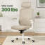 Chaise de bureau ergonomique avec appui-tête réglable, soutien lombaire et accoudoirs rabattables pour la maison ou le bureau.-1049340855-1049340854