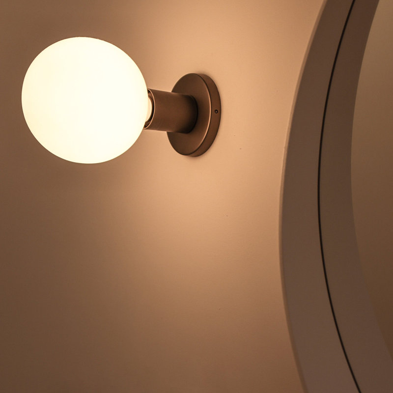 Lochan 1 - Light Flush Mounted Sconce, Graphite
