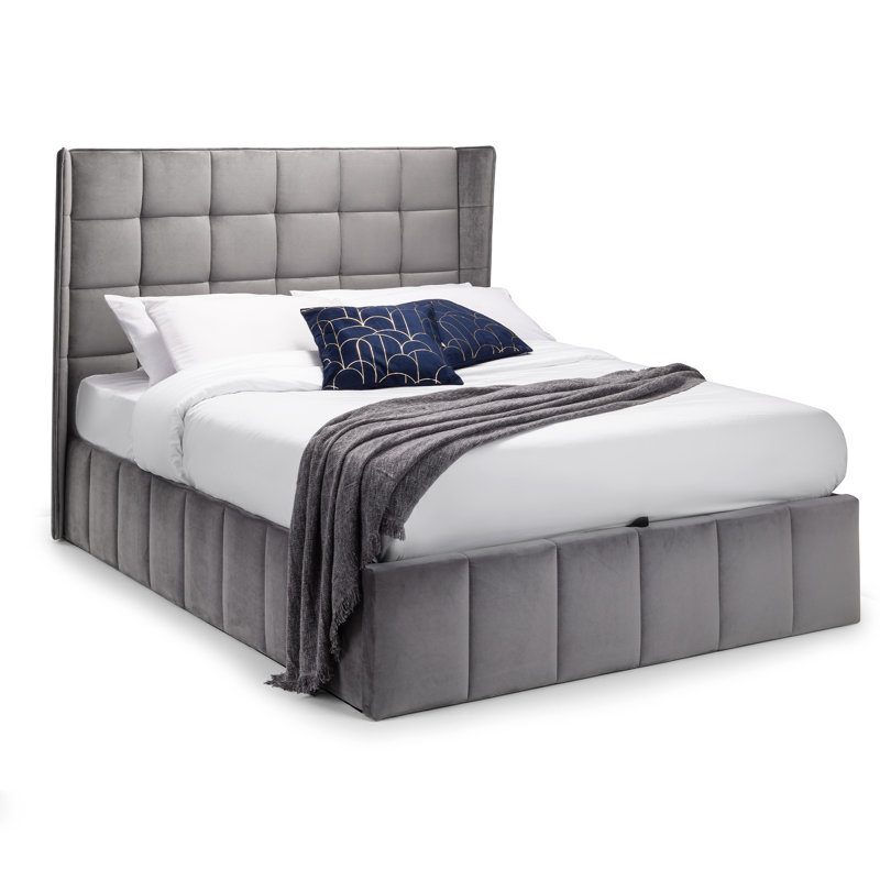 Mareike Upholstered Bed with Mattress, Kingsize (5')