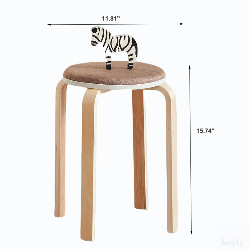 Chaise de salle à manger Niyara, Café