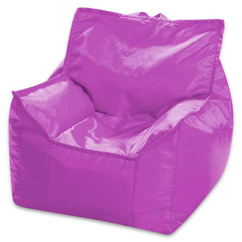 Fauteuil à billes Posh Creations, Mélange de polyester mauve