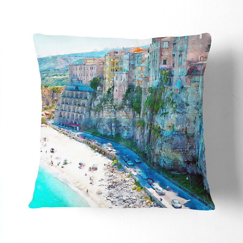Square Cushion, 55cm H x 55cm W x 20cm D