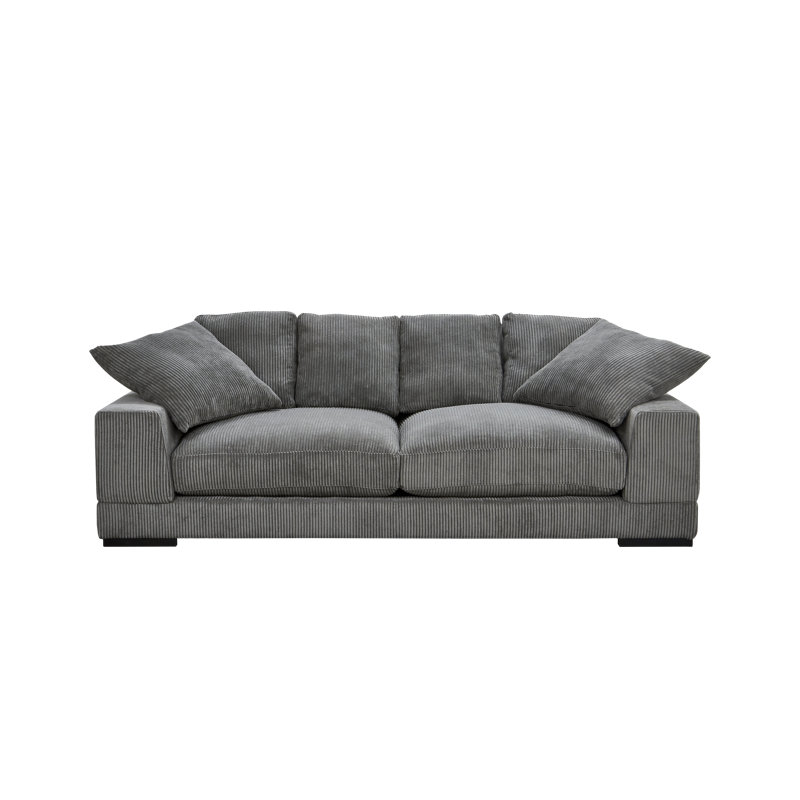 Lonsdale Sofa, Gray Corduroy