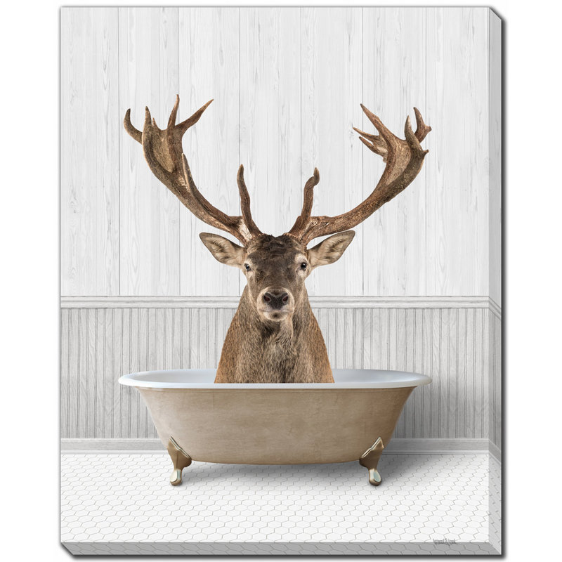 Art sur toile Bath Time