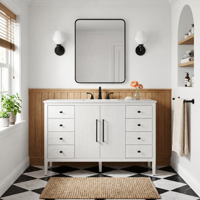 54 inch Single Bathroom Vanity