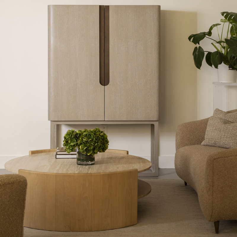 Dixon Solid Wood Bar Cabinet