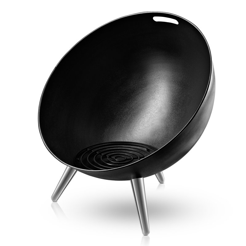 Round Steel Wood Burning Smokeless Fire Pit