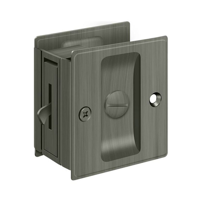 Serrure de poche Deltana SDL25U15A, Nickel antique