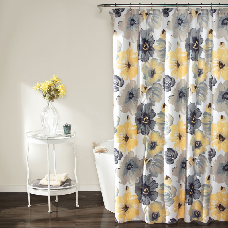 Vanissa Floral Shower Curtain