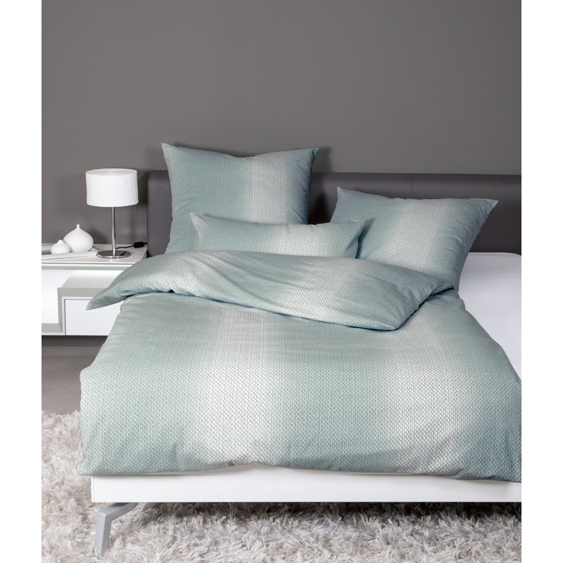 Chinchilla Cotton No Pattern Duvet Cover Set with Pillowcases, Pink, 135 x 200cm Duvet Cover + 1 Pillowcase