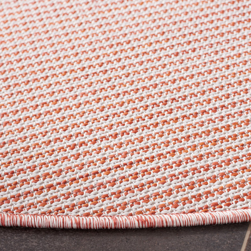 Tapis d'intérieur / extérieur Floral Performance, Rond 6 pi 5 po