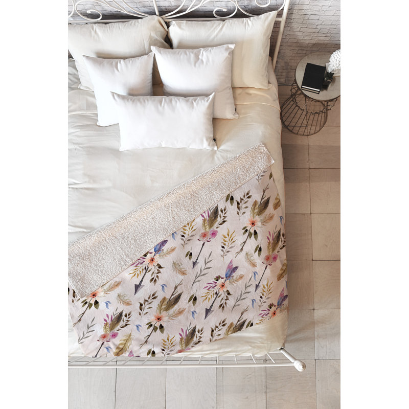 Marta Barragan Camarasa Throw Blanket, 80" L x 60" W