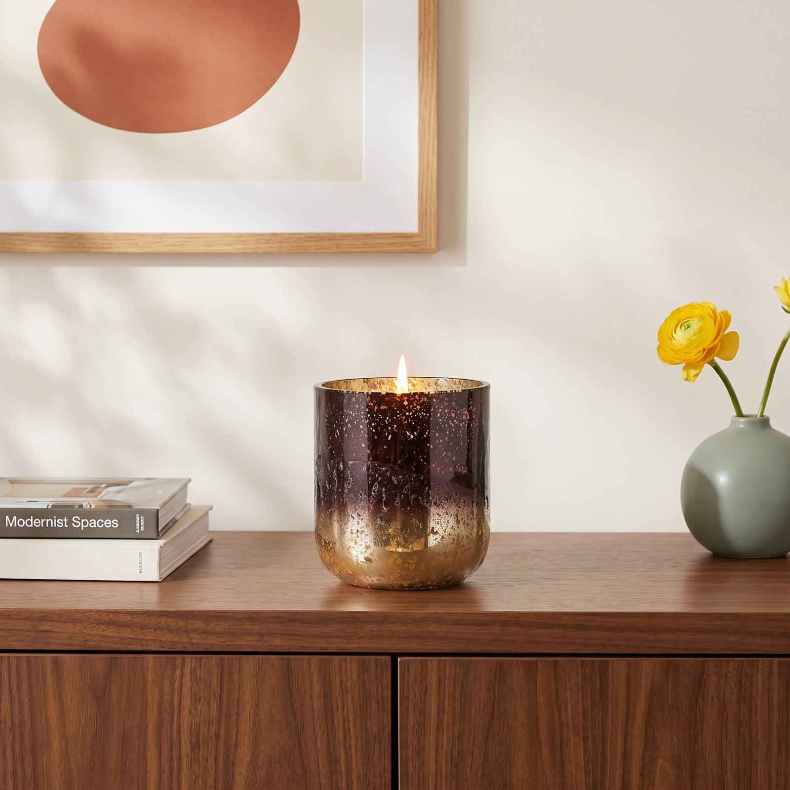 Midnight Pumpkin Glass Candle