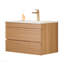 Meuble-lavabo mural simple 30 po avec lavabo en céramique-1661593386