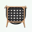 Ensemble de 2 chaises d'extérieur avec coussin moelleux-2110166807