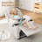 KORSER Recliner Chair, Rocker Recliners For Living Room, Small Recliner For Small Spaces, Fabric Manual Recliners With Side Pockects-926229744