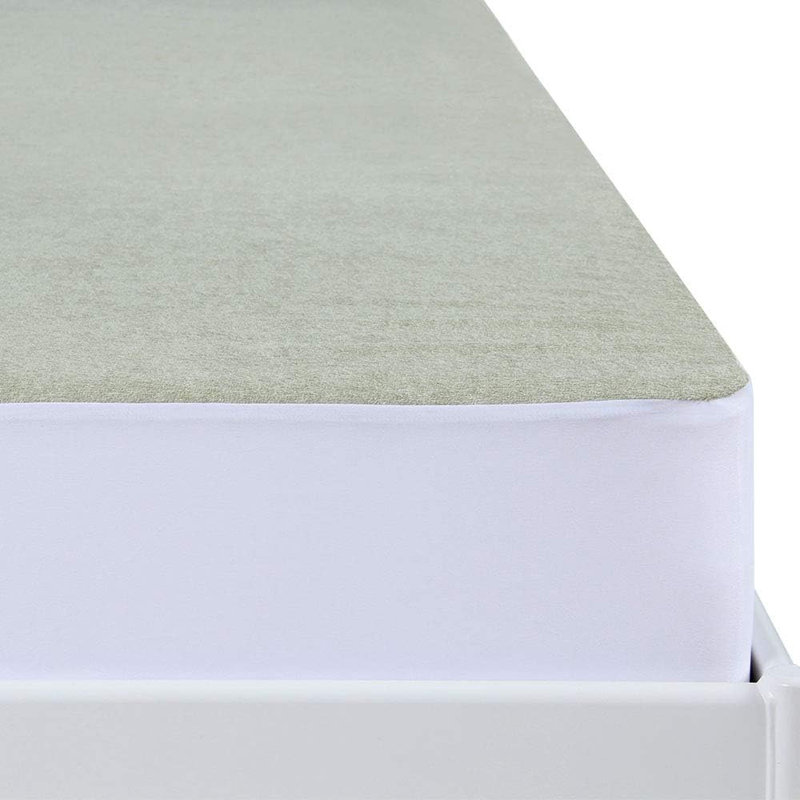 Adreille Copper Infused Bamboo Terry Waterproof Mattress Protector - King Size, 137 x 191 cm