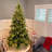 Fraser Hill Farm 7.5 ft. Oregon Pine Artificial Prelit Christmas Tree with Dual Multicolor & Warm White LED Lights-663064880