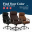 La-Z-Boy® Nova Executive Office Chair, Patented AIR Ergonomic Support Technology®, High-Back Premium Comfort & Support, Vegan PU Leather-93486613