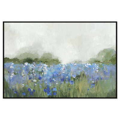 Meadows Bluebels Field "Meadows Bluebells Field" Print