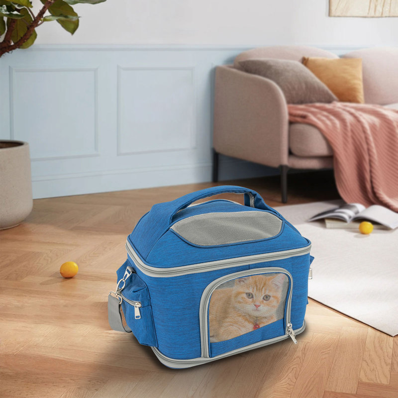 Sac de transport pour animal 12 ", Bleu