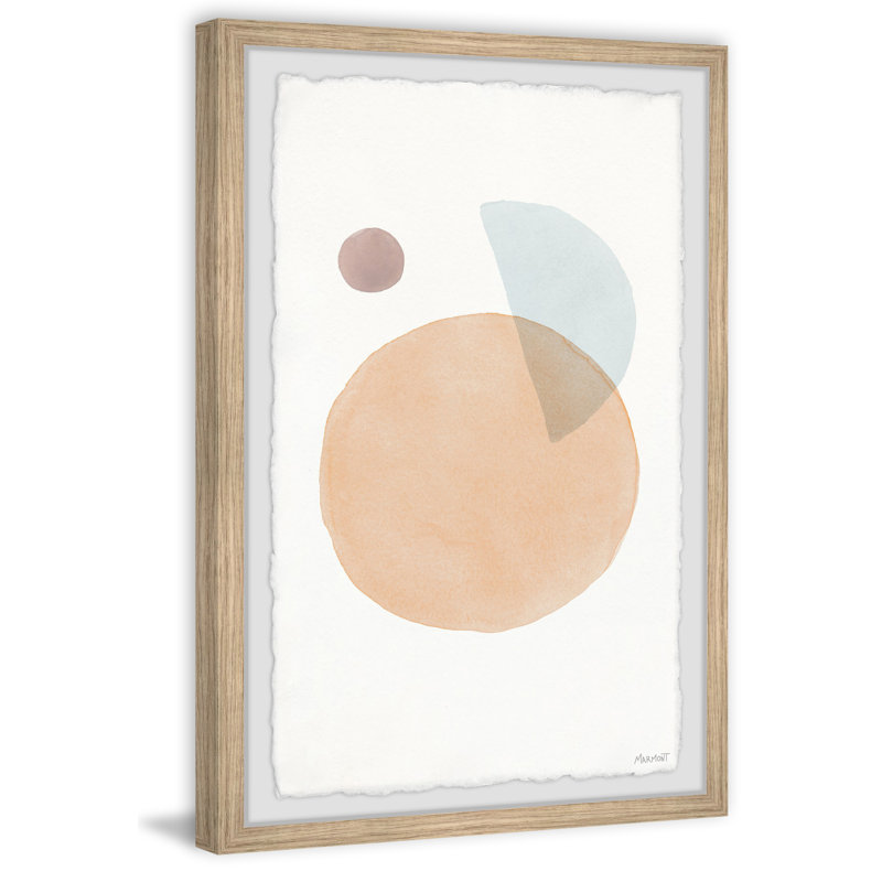 To The Right Side II - Single Picture Frame Painting, 91 cm H x 61 cm W x 3.81 cm D