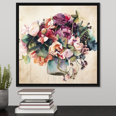 « rich disposition », peinture sur toile