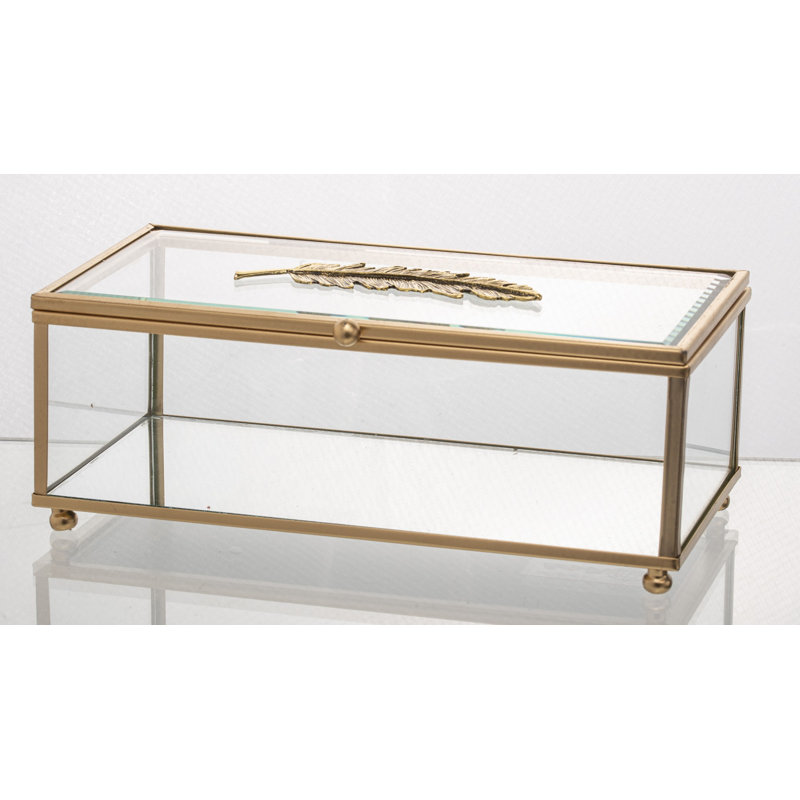 Glass Jewelery Box +