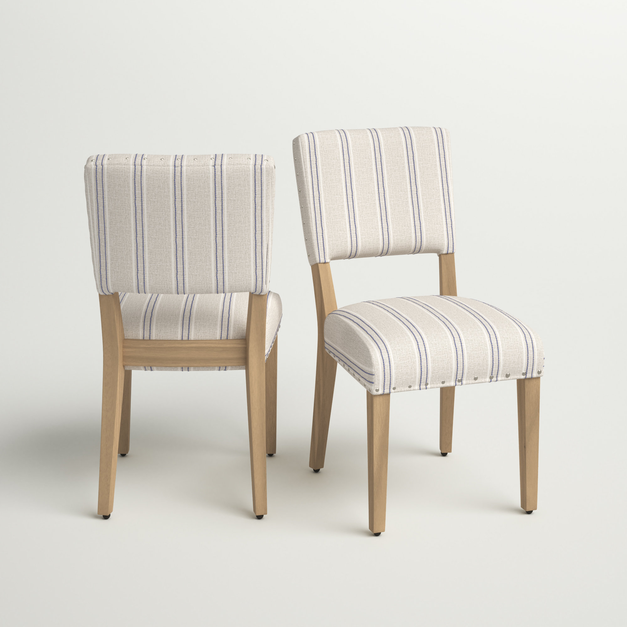 Sand & Stable Fyllen Stripe Upholstered Dining Chair & Reviews | Wayfair