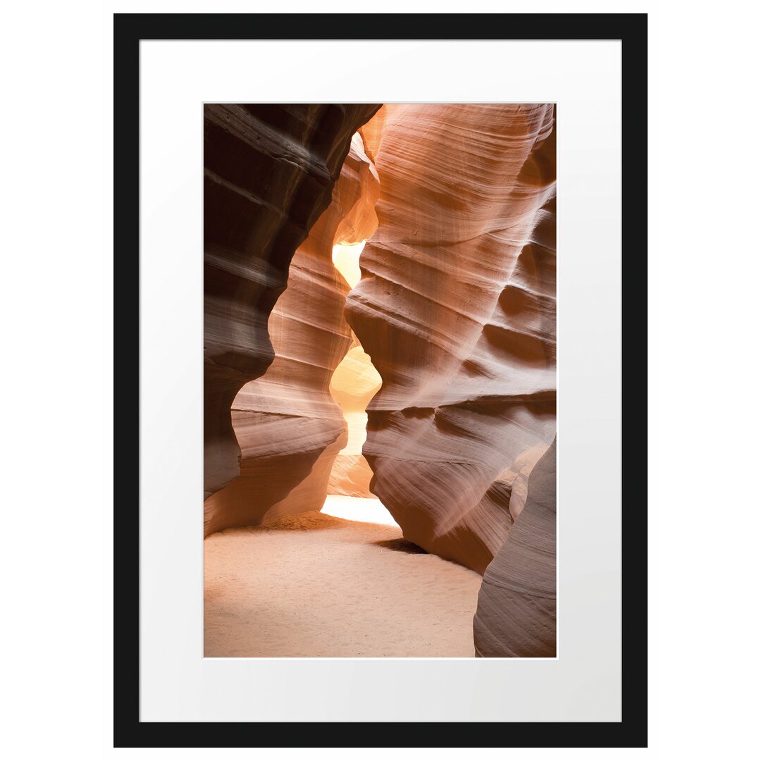 Gerahmtes Poster Antelope Canyon Arizona