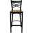 Cyrille 'X'' Back Metal Restaurant Barstool-1090846820-1108463366