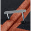 Canapé en velours rouge brun foncé-1493392003-1493392005