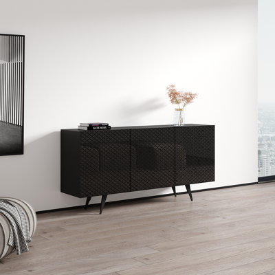 Net Sideboard with High Gloss Finish