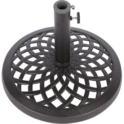 Socle de parasol en fonte