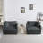 Chenille Accent Chairs with Toss Pillows-714248977