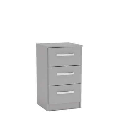 Marquitta 3 Drawer Bedside Table