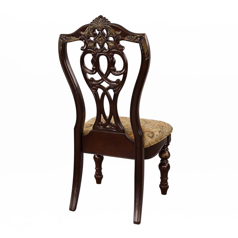 Ensemble de 2 chaises formelles traditionnelles