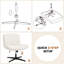 Armless Wide Desk Chair with Cross-shaped Base-446628281