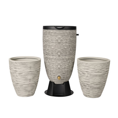 Baril de pluie en polyéthylène Rts Home Accents