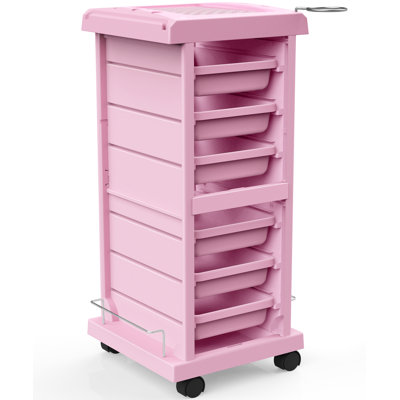 Megett Multifunctional Trolley Utility Cart for Salon Station