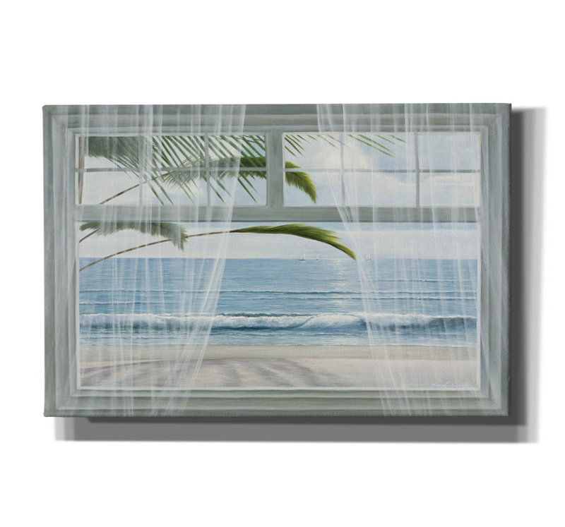 "Vue des tropiques" par Diane Romanello, H 12 po x l 18 po x P 0,75 po