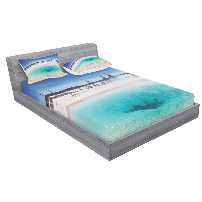 Microfiber Sheet Set, Full Sheet Set with Fitted Sheet