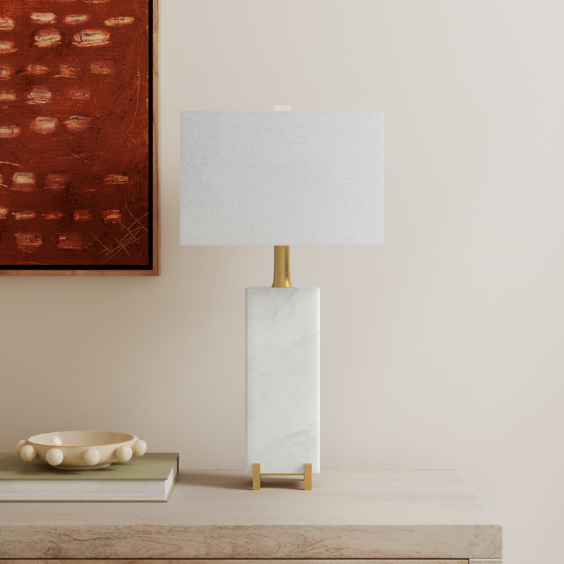 Weldon Alabaster Table Lamp