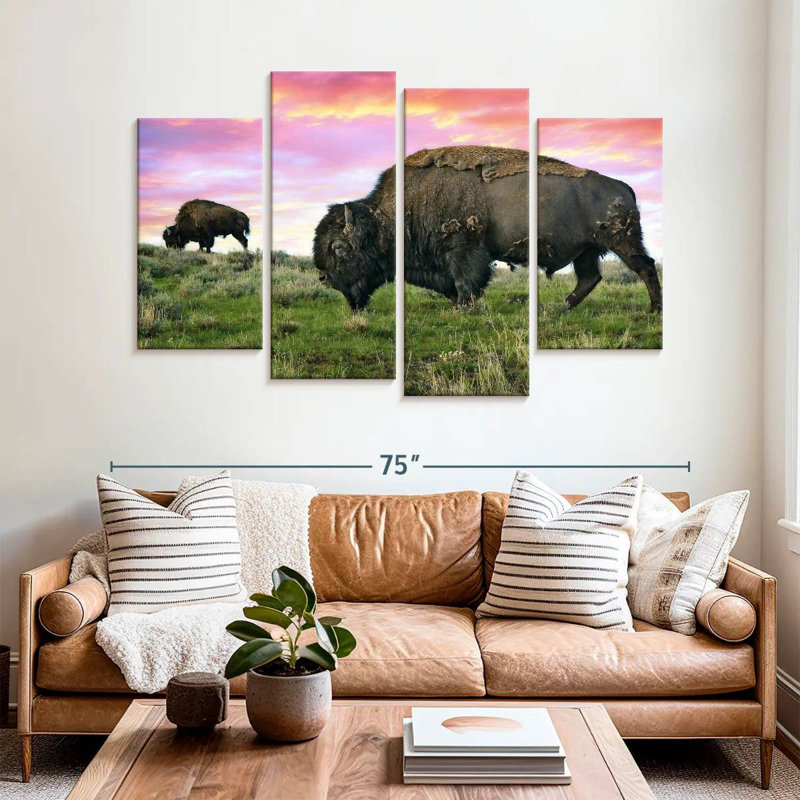 Bison et bison Brampt