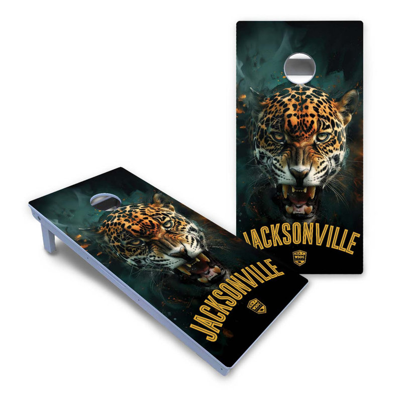 Ensemble de cornhole Jacksonville, Ajouter des lumières DEL