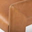Leny Leather Arm Chair in Butterscotch/Camel
