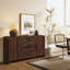 Buffet 59,1 "Mid-Century moderne avec coins arrondis